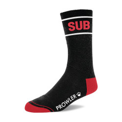 Prowler RED Chaussettes Sub Noires